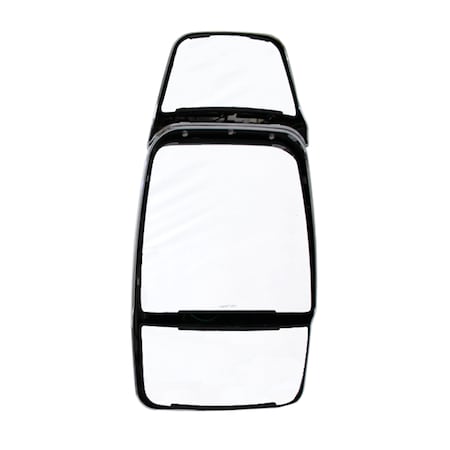 Velvac Rh Vmax Mirror Hd W/Top Hat, Chrm 717454